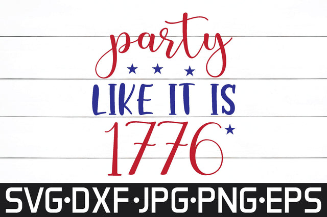 party like it is 1776 SVG md faruk hossain 