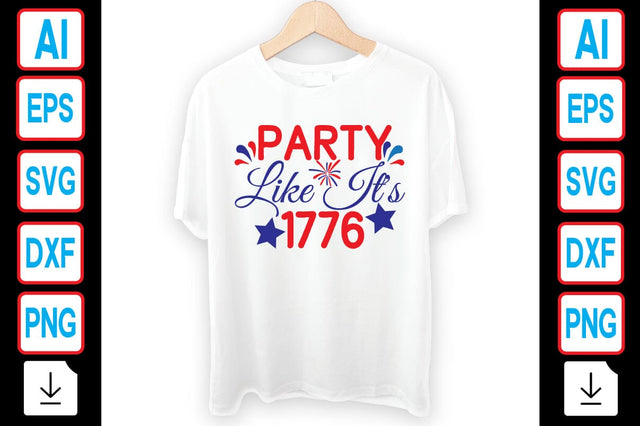 Party Like It's 1776 SVG Craftlabsvg24 