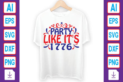 Party Like It's 1776 SVG Craftlabsvg24 