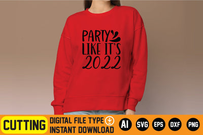 Party Like It’s 2022 SVG CraftlabSvg29 