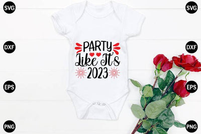 Party Like It's 2023 SVG CraftlabSvg29 