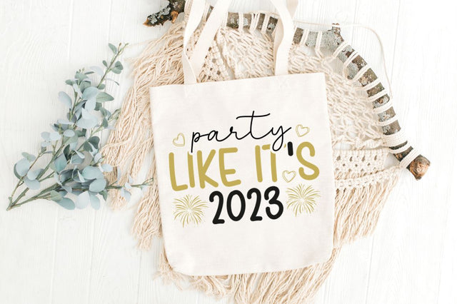 Party like it's 2023 SVG SVG DESIGNISTIC 