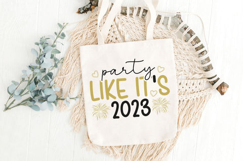 Party like it's 2023 SVG SVG DESIGNISTIC 