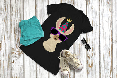 Party Llama SVG Risa Rocks It 