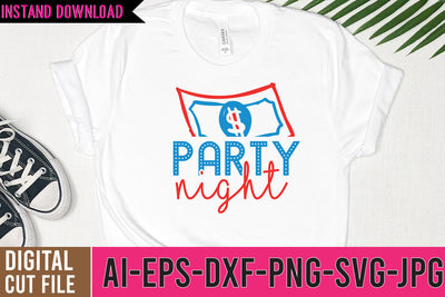 Party Night SVG Cut FIle SVG BlackCatsMedia 