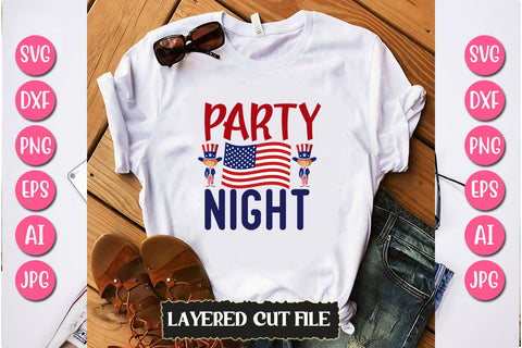 Party Night SVG Cut File SVG Newmockups 
