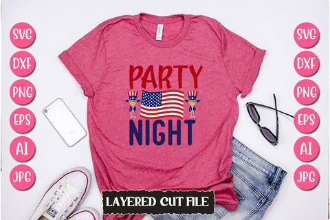 Party Night SVG Cut File SVG Newmockups 