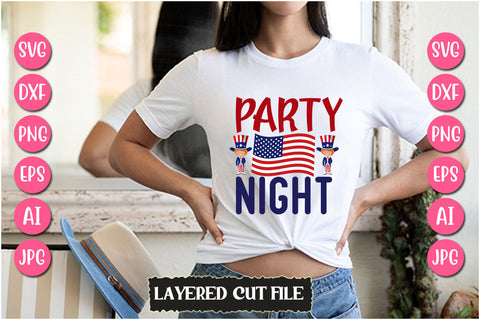Party Night SVG Cut File SVG Newmockups 