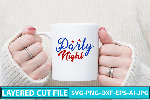 Party Night SVG Cut File SVG Syaman 