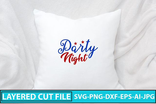 Party Night SVG Cut File SVG Syaman 