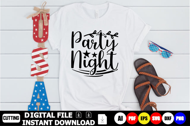 Party Night SVG Shahin alam 