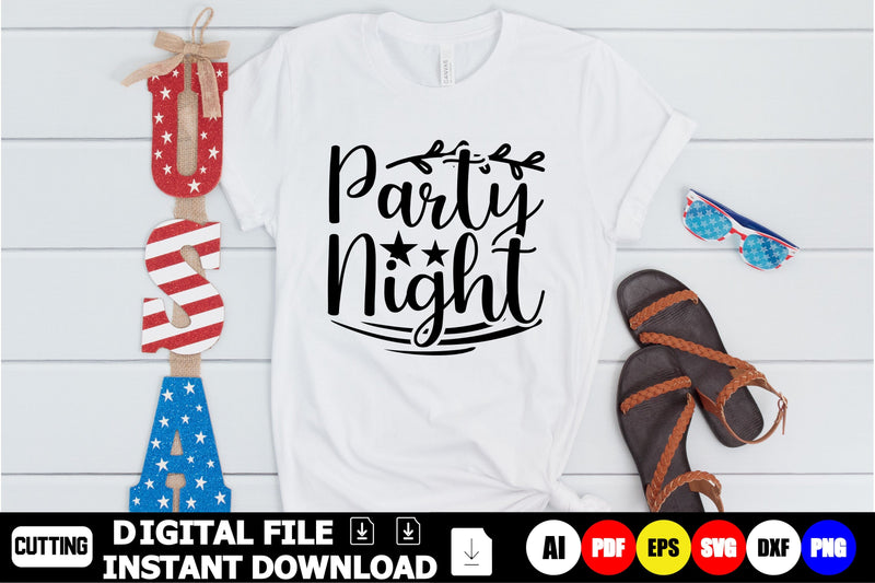 Party Night SVG Shahin alam 