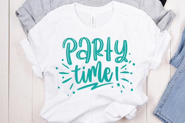 Party Time SVG Cut File SVG dapiyupi store 