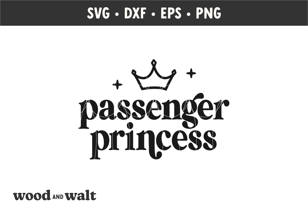Passenger Princess Lettering Passenger Princess SVG | Motel Keychain PNG | Funny Key Ring Design ...