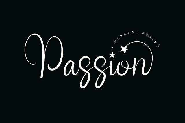 Passion Font LetterdayStudio 