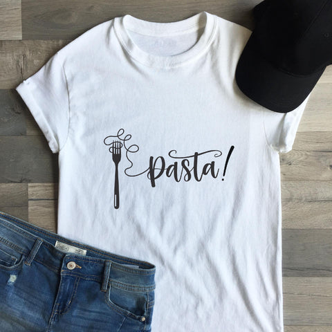 PASTA! Cut File SVG Cursive by Camille 