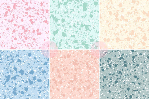 Pastel Confetti Digital Papers Backgrounds Digital Pattern SineDigitalDesign 