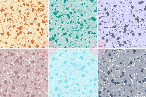 Pastel Confetti Digital Papers Backgrounds Digital Pattern SineDigitalDesign 