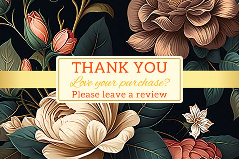 Pastel florals on a dark background, Colorful garden blooms Digital Pattern FloridPrintables 