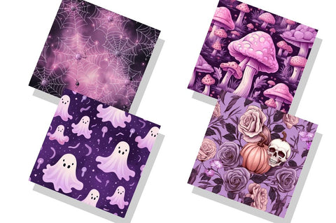 Pastel Halloween backgrounds Bundle Sublimation Regulrcrative 
