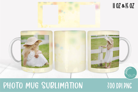 Pastel Photo Mug Bundle-Sublimation Photo Mug PNG Sublimation Linden Valley Designs 