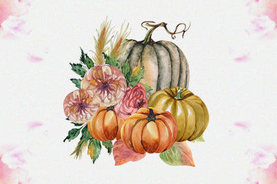 Pastel Pumpkin Sublimation Vol-4 Sublimation Jagonath Roy 