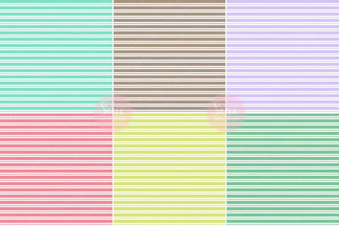 Pastel Stripe Pattern Seamless Digital Paper Backgrounds Digital Pattern SineDigitalDesign 