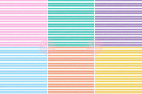 Pastel Stripe Pattern Seamless Digital Paper Backgrounds Digital Pattern SineDigitalDesign 