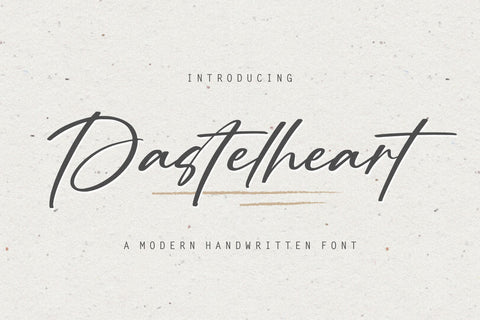 Pastelheart Font Qwrtype Foundry 