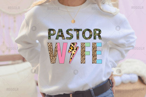 Pastor wife Sublimation Design Sublimation Regulrcrative 