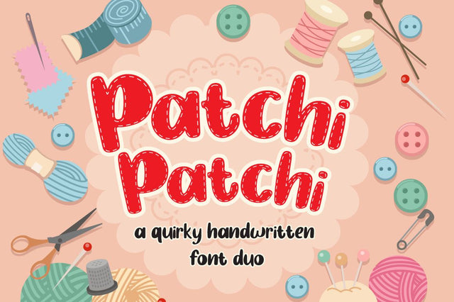 Patchi Patchi - Display Font Font Attype studio 