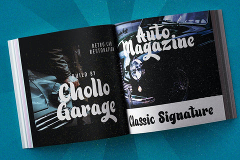 Patric Zihva - Retro Bold Script Font Font StringLabs 