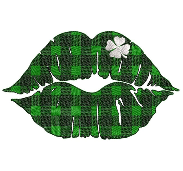 Patrick lips Embroidery/Applique DESIGNS ArtEMByNatalia 