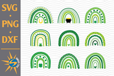 Patrick Rainbow SVG, PNG, DXF Digital Files Include SVG SVGStoreShop 