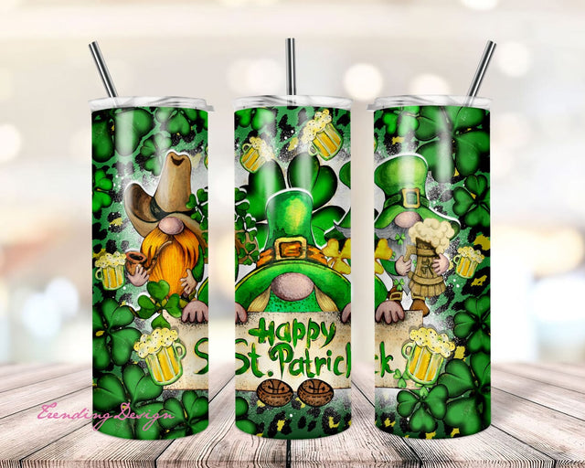 Patrick's Day Tumbler PNG, Beer, Patrick's Day Boots, 20oz Skinny Tumbler Sublimation Designs PNG, Tumbler Design Png, Sublimation Design Sublimation TrendingDesign 