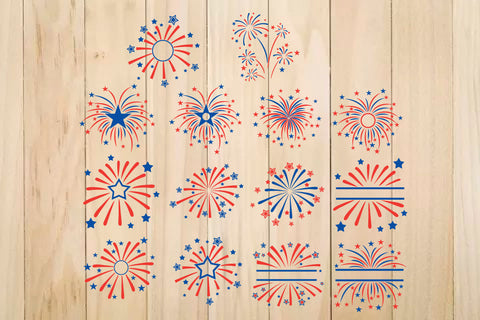 Patriotic 4th of July Bundle SVG PNG DXF Independence Day SVG Yuliya 