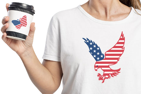 Patriotic 4th of July Bundle SVG PNG DXF Independence Day SVG Yuliya 