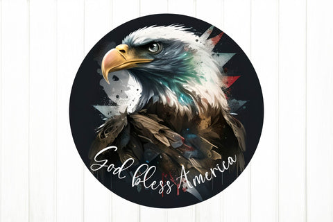 Patriotic Eagle Keychain PNG. Eagle Keychain Sublimation Sublimation Olga Terlyanskaya 