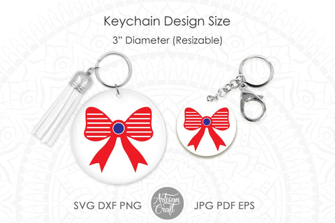 Patriotic keychain, keychain SVG, sublimation PNG SVG Artisan Craft SVG 