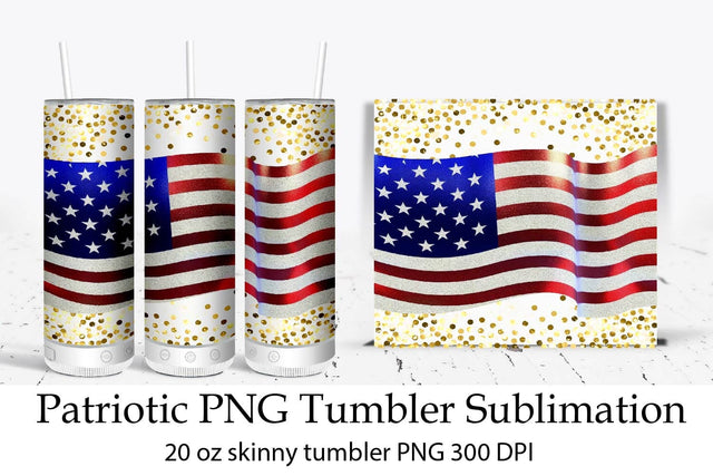Patriotic PNG Tumbler Sublimation. 20 oz skinny tumbler. Patriotic Tumbler Sublimation design. SVG Samaha Design 