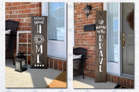 Patriotic porch bundle SVG, July 4th SVG, Fourth of July, Welcome porch sign svg, Independence Day SVG Createya Design 