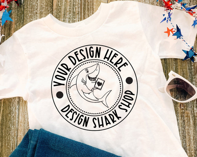 Patriotic Shirt Mock Up Mock Up Photo Design Shark 