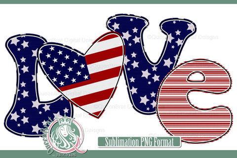 Patriotic Sublimation Bundle 1 Sublimation QueenBrat Digital Designs 