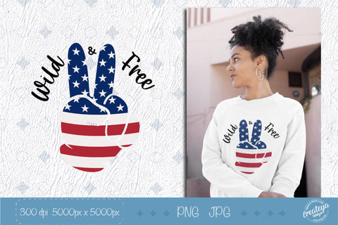 Patriotic Sublimation, My first 4th, American Sunflower Sublimation Createya Design 