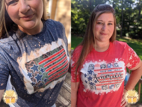 Patriotic Sublimation PNG | Camo & Leopard Print US Flag Sublimation Cheese Toast Digitals 