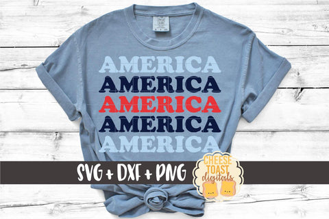Patriotic SVG Bundle - Fourth of July | Memorial Day SVG Cheese Toast Digitals 