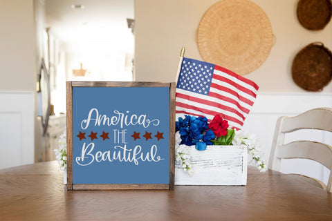 Patriotic SVG Bundle, God Bless America SVG, July 4th Decor SVG Designing Digitals 