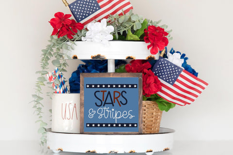 Patriotic SVG Bundle, God Bless America SVG, July 4th Decor SVG Designing Digitals 