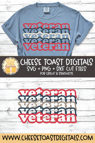 Patriotic SVG | Veteran SVG Cheese Toast Digitals 
