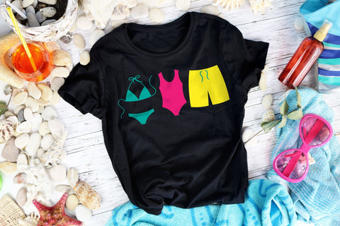 Patriotic Swimwear SVG SVG Designed by Geeks 